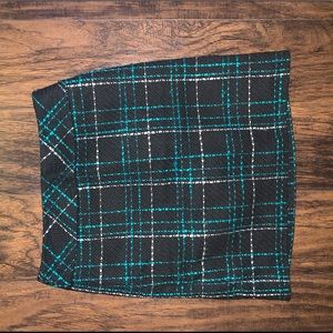 Loft Tweed Mini Skirt